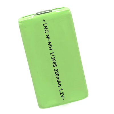1.2V 1/3F6S 220mAh NiMH Rechargeable Battery