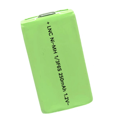 1.2V 1/3F6S 250mAh NiMH Rechargeable Battery