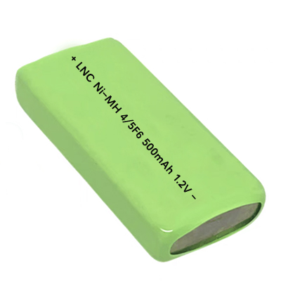 1.2V 4/5F6 500mAh NiMH Rechargeable Battery