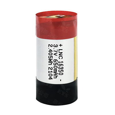 16350 3.7V 650mAh 3A High Rate Discharge Rechargeable Polymer Lithium Battery for Beauty Device