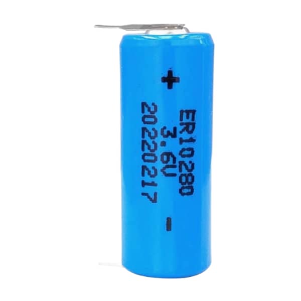 3.6V 450mAh ER10280 LiSOCl2 Battery welding nickel sheet