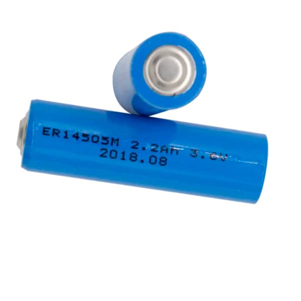 3.2V 1800mAh ER14505M LiSOCL2 Battery