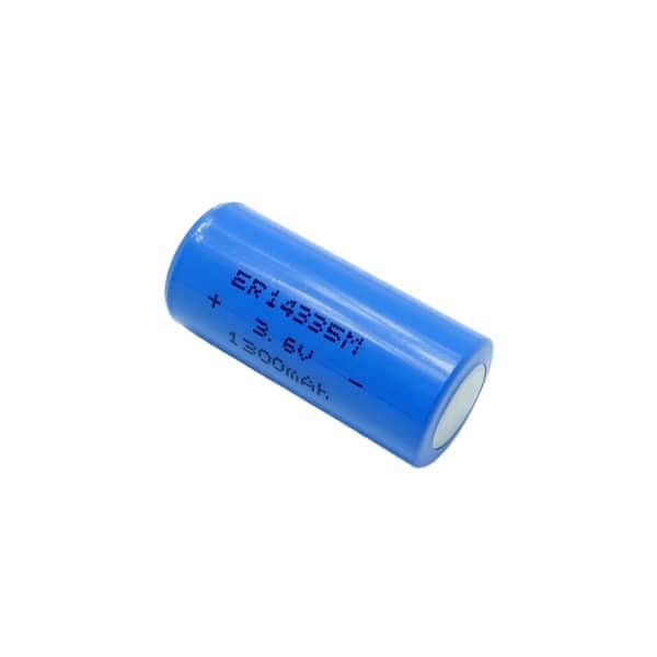 3.6V 1200mAh ER14335M LiSOCL2 Battery