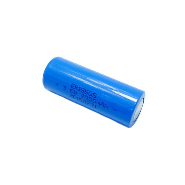 3.6V 4100mAh ER18505 LiSOCl2 Battery