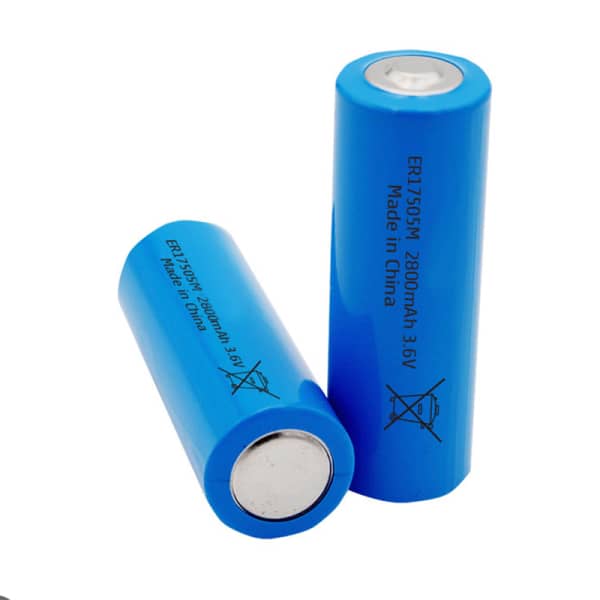 3.6v 2800mah ER17505M LiSOCL2 Battery