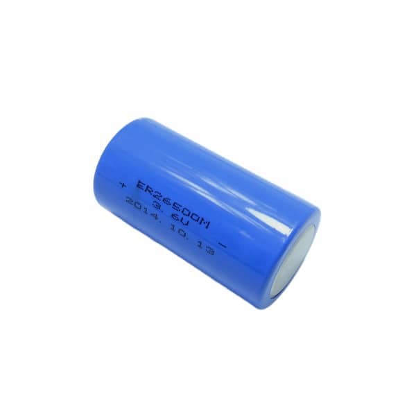 3.6v 6000mah ER26500M LiSOCL2 Battery