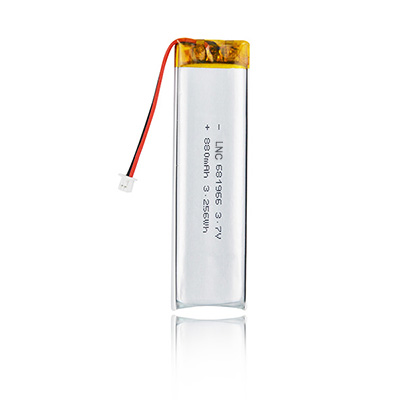 3.7V 880mAh 681966 Li-ion Polymer Battery