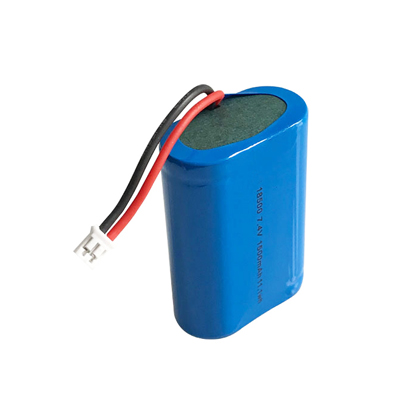 7.4V 1500mAh 2S1P 18650 Li ion Battery