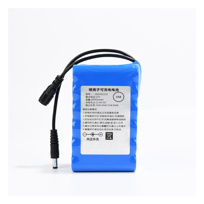 Custom 11.1V 10000mAh 3S4P 18650 Lithium Battery Pack