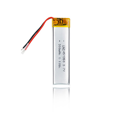 High Performance Custom Rechargeable 3.7V 300mAh 451350 LIP Battery