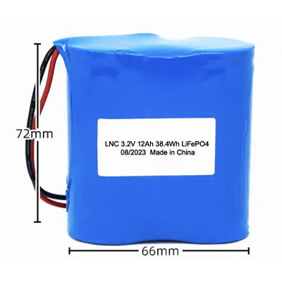 High Quality Custom 3.2v 12Ah 32700 LiFePO4 battery