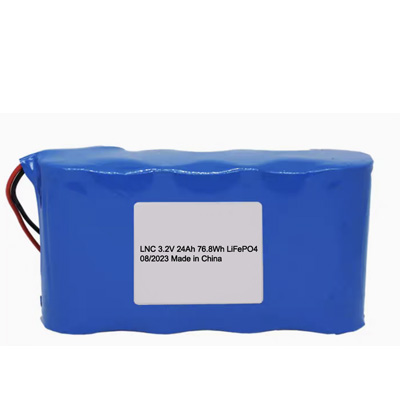 LiFePO4 Battery Pack 24AH 3.2V 1S4P 32700 For Solar Street Light